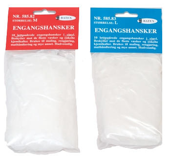 Engangshansker 10-pk,
