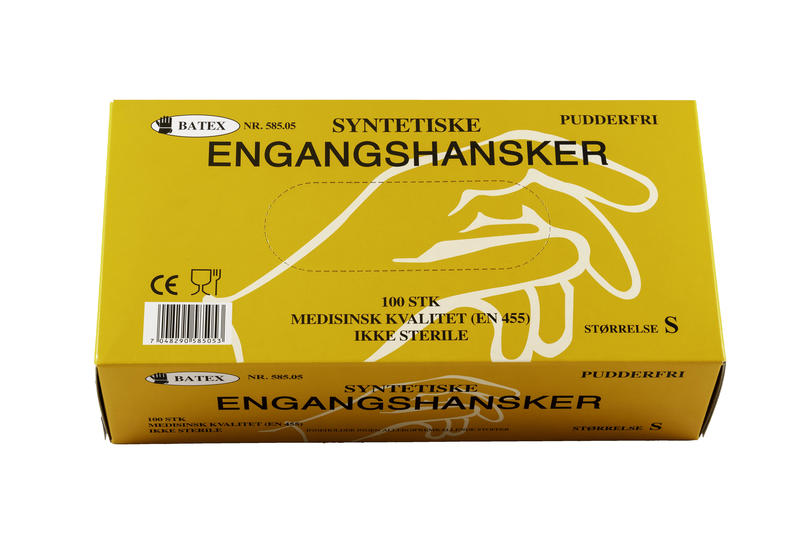 Engangshanske Syntetisk Pudderfri